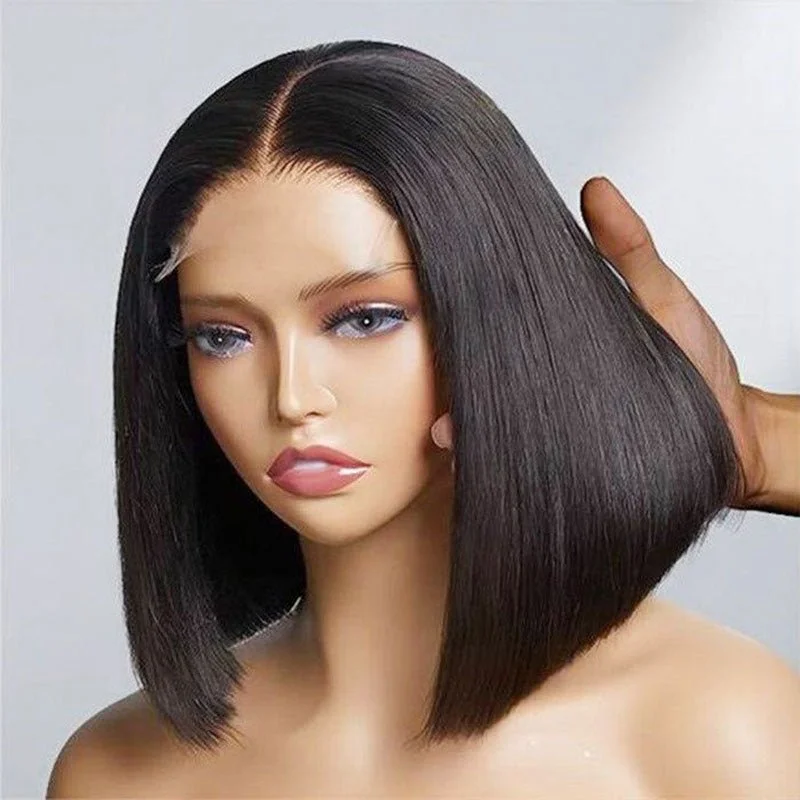 ReadytoGo Glueless 13x4 Full Frontal Straight Bob Wig