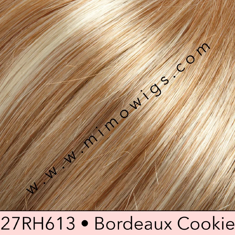 Included / 27RH613 • BORDEAUX COOKIE | Med Red-Gold Blonde with 33% Pale Natural Gold Blonde Highlights / Average