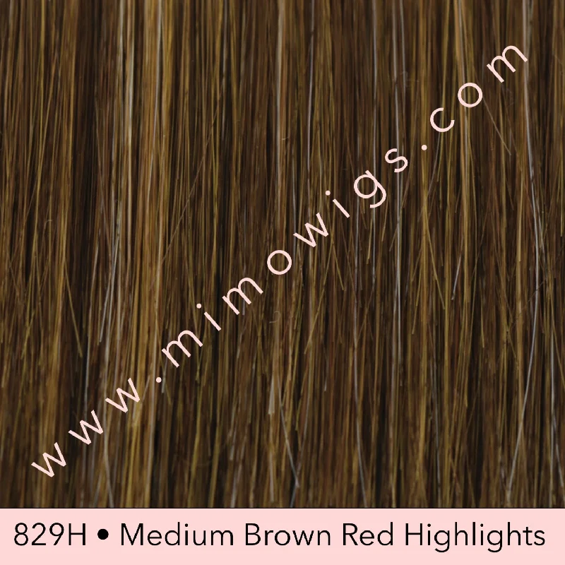 Excluded / 829H • Medium Brown Red Highlights / Average