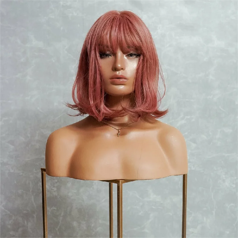 ANIME Mauve Fringe Wig