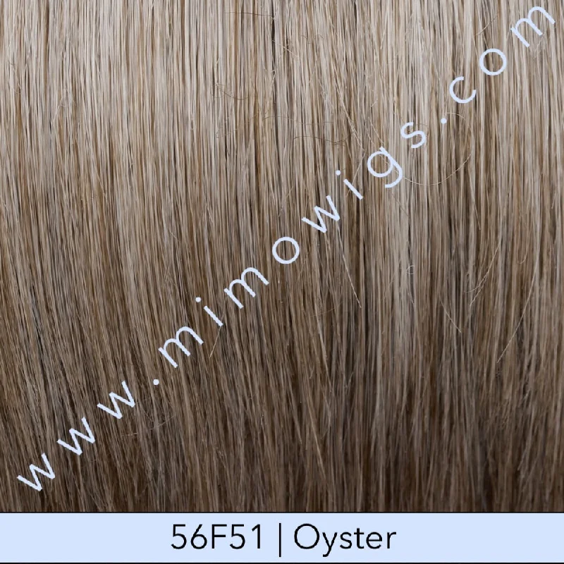 Excluded / 56F51 • OYSTER | Light Grey with 20% Med Brown Front - graduating to Grey w/ 30% Med Brown Nape / Average