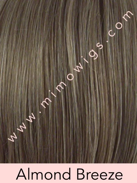 Included / ALMOND BREEZE ••• Light brown blended with ash blonde