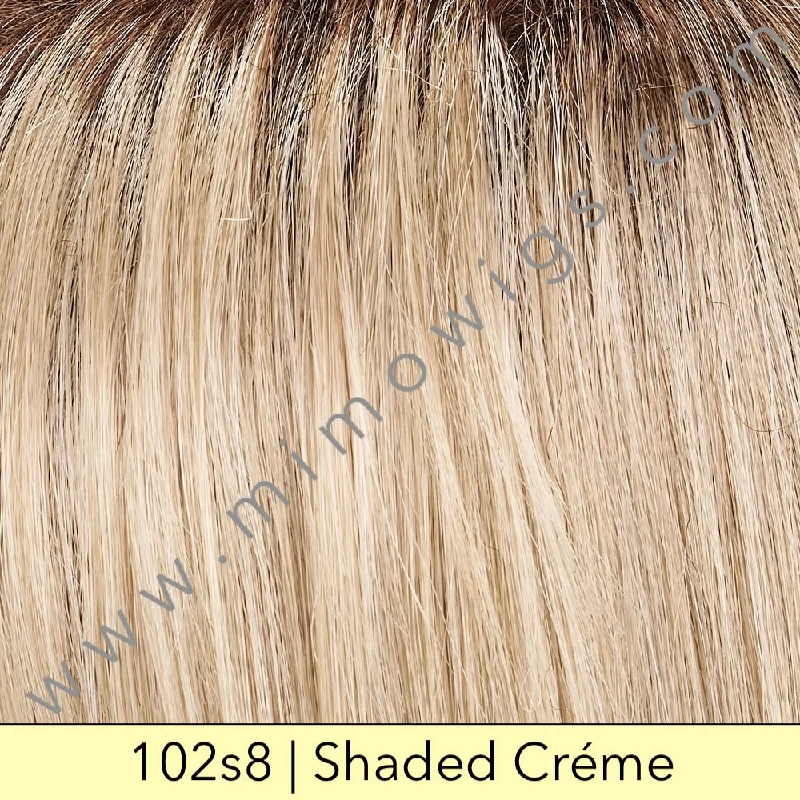 Excluded / 102s8 • SHADED CRÉME | Pale Platinum Blonde, Shaded with Med Brown / Average