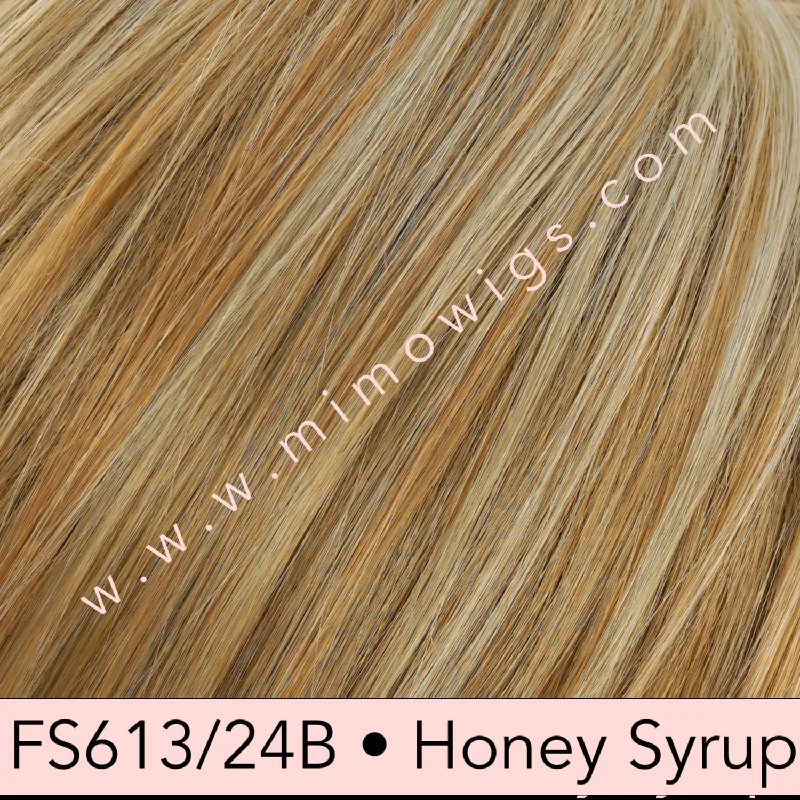 Excluded / FS613/24B • HONEY SYRUP | Gold Blonde with Pale Natural Gold Blonde Bold Highlights / Average