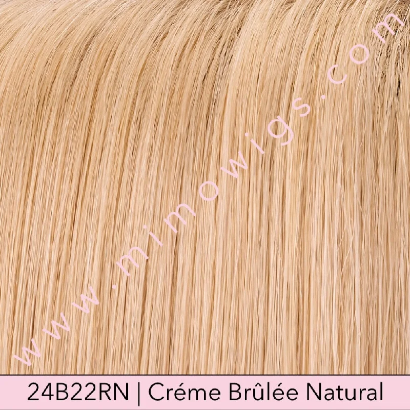 Excluded / 24B22RN • CREME BRÜLÉE NATURAL | Light Natural Blonde & Light Natural Gold Blonde Blend Renau Natural / Petite