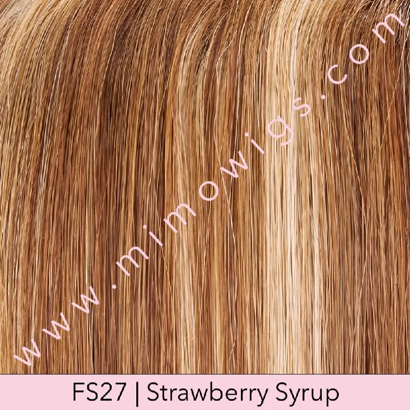 Excluded / FS27 • STRAWBERRY SYRUP | Med Red-Gold Blonde w/ Gold Blonde Bold Highlights / Petite