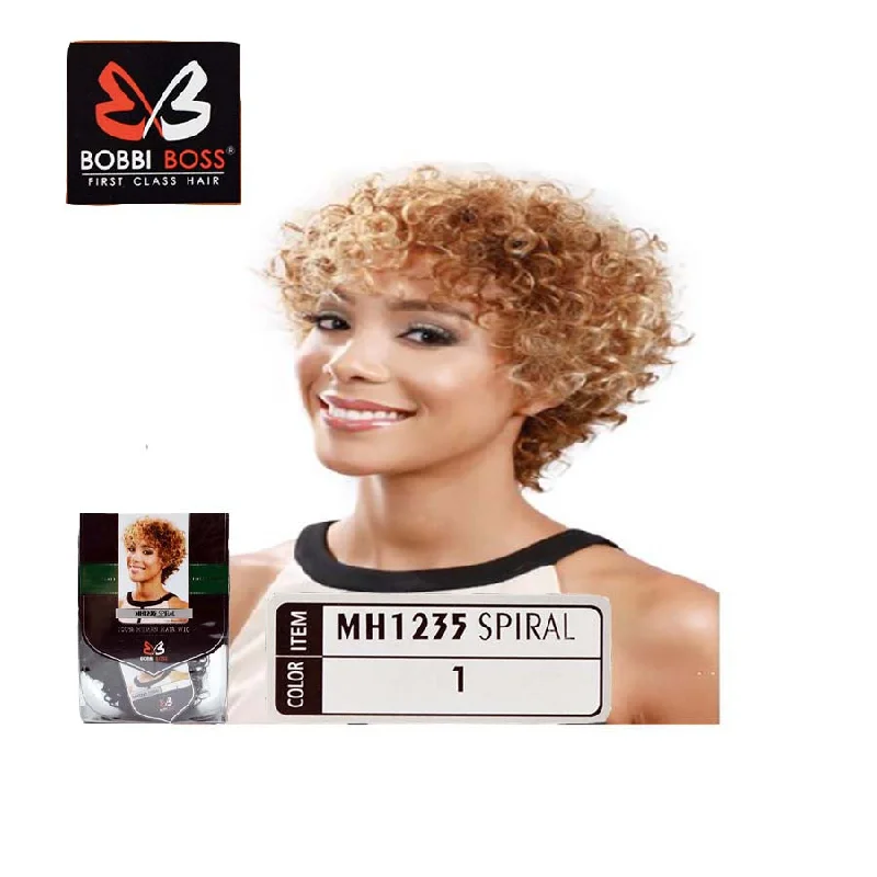 Bobbi Boss - 100% Human Hair Wig - MH1235 SPIRAL