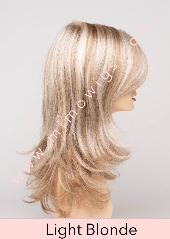 Included / LIGHT BLONDE ••• Soft Golden Blonde with Champagne Blonde highlights / Average