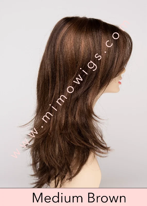 Included / MEDIUM BROWN ••• Medium Brown with Lighter Brown Natural highlights / Average