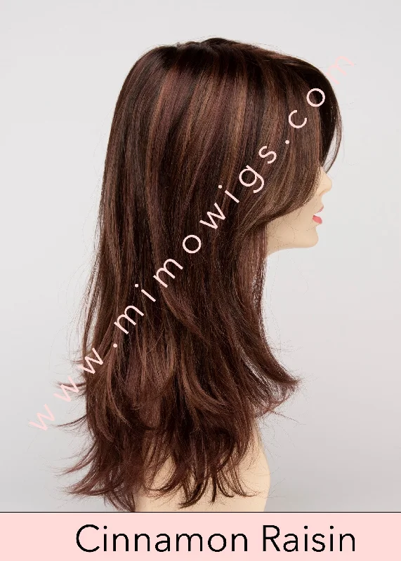 Included / CINNAMON RAISIN ••• Medium brown with auburn & cinnamon highlights / Average