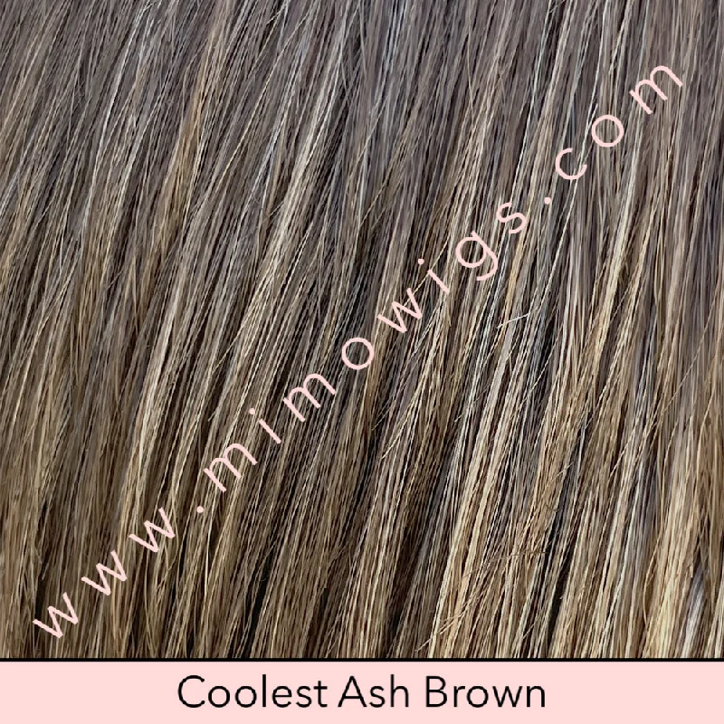 Included / COOLEST ASH BROWN | 8/14 |  Unrooted shade - a combination of Lt ash brown w/ cool medium brown & a hint of subtle fine dark blonde / Average