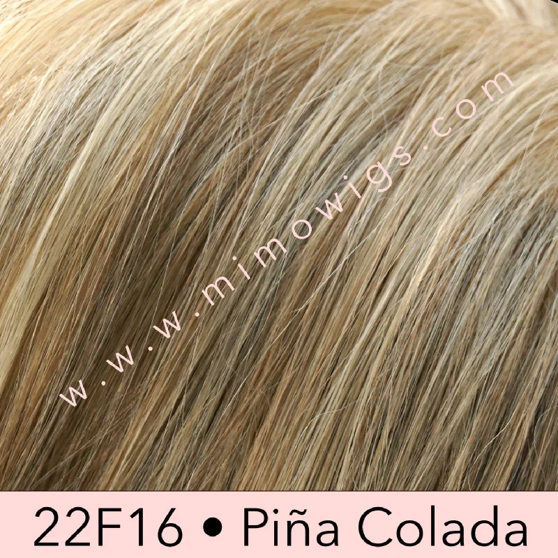 Excluded / 22F16 • PIÑA COLADA | Light Ash Blonde & Light Natural Blonde Blend with Light Natural Blonde Nape / Large