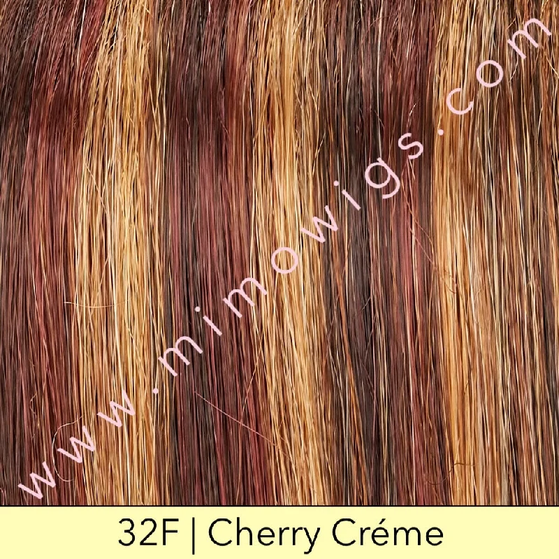 Excluded / 32F  • CHERRY CRÉME | Med Red & Med Red-Gold Blonde Blend w/ Med Red Nape / Large