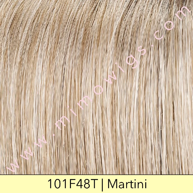 Excluded / 101F48T • MARTINI | Soft White Front w/ Light Brown with 75% Grey Blend with Soft White Tips / Average