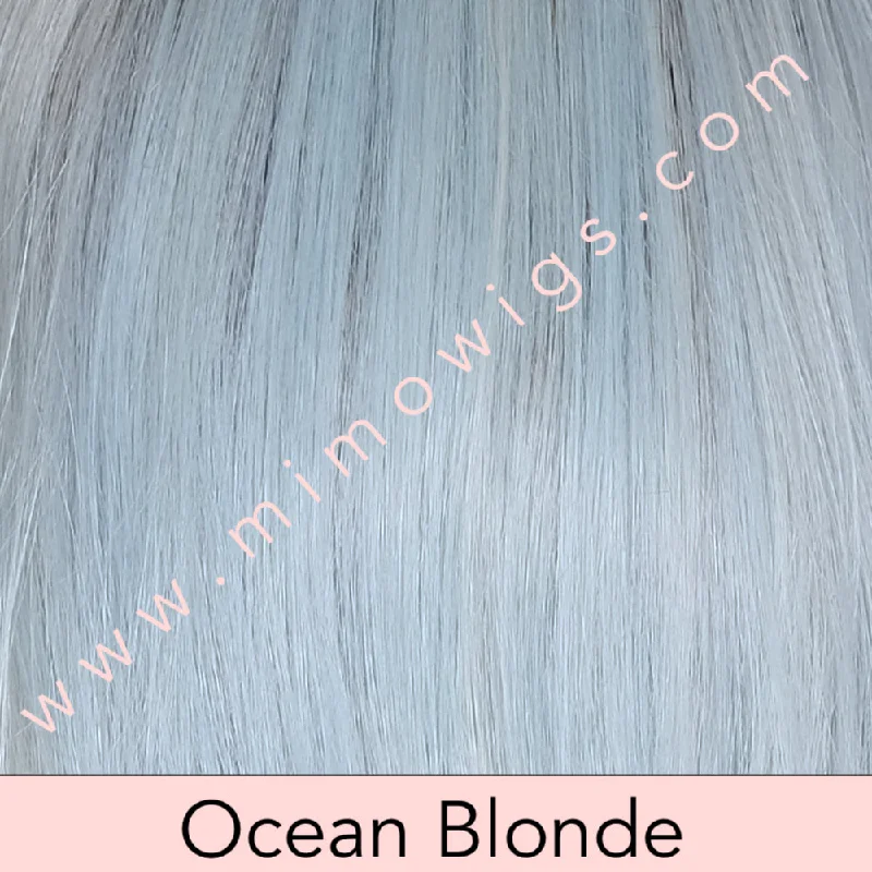 Included / OCEAN BLONDE • 60/F11/88R12 |  A pale blue toned pastel mix w/ blonde & w/ a Lt brown root / Average