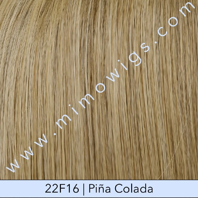 Excluded / 22F16 • PIÑA COLADA | Light Ash Blonde & Light Natural Blonde Blend with Light Natural Blonde Nape / Average