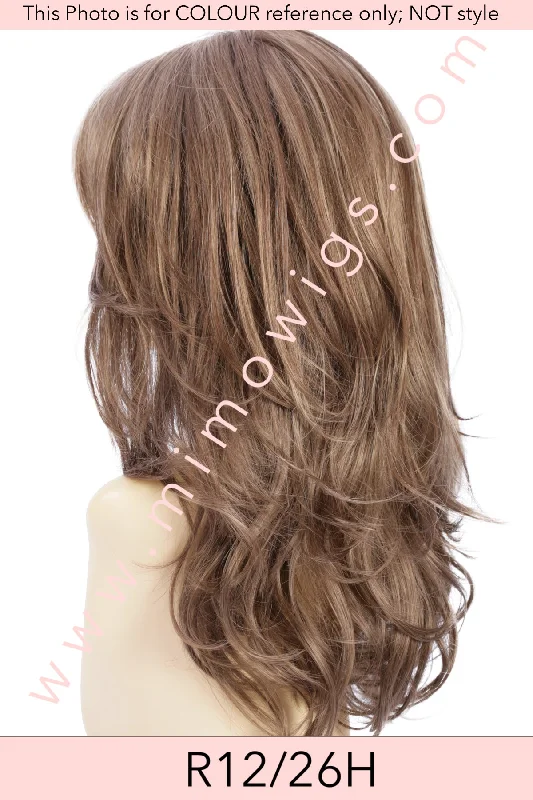 Included / R12 /26H ••• Light Brown with Golden Blonde Highlights on Top / Average