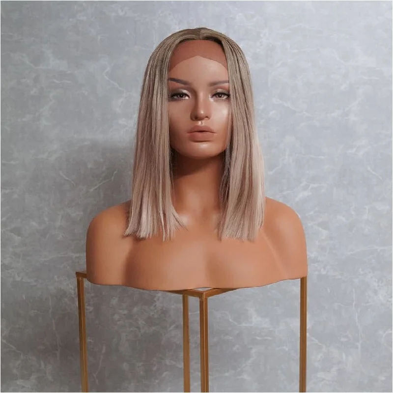 FOX Blonde Bob Lace Front Wig