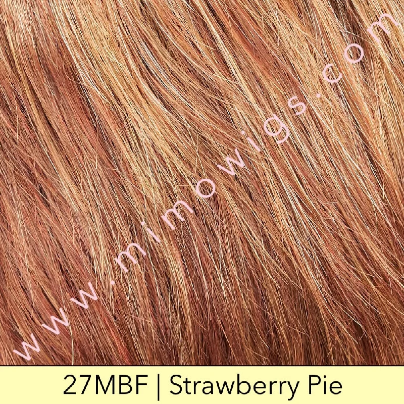 Excluded / 27MBF • STRAWBERRY PIE | Dark Red-Gold Blonde with Med Red Nape / Average