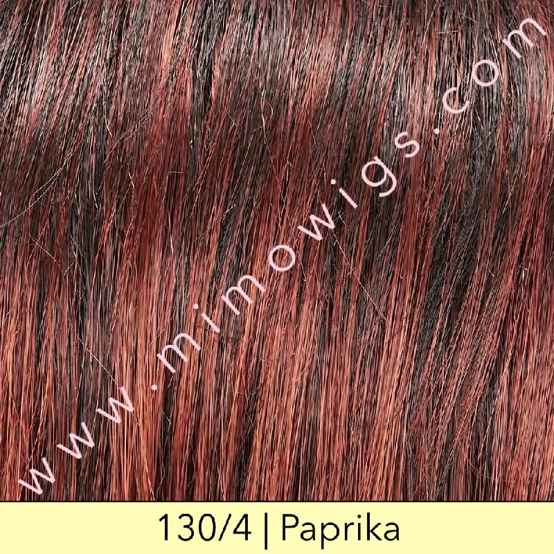 Excluded / 130/4 • PAPRIKA | Dark Brown, Dark Red & Med Red Blend with Med Red Tips / Average