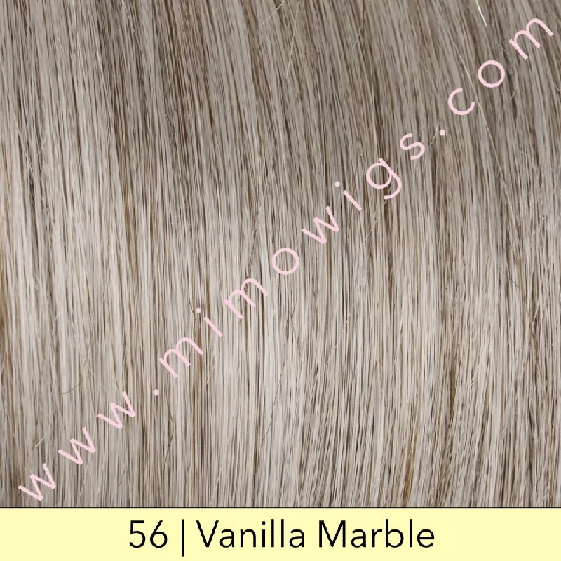 Excluded / 56 • VANILLA MARBLE | Light Grey with 20% Med Brown / Average