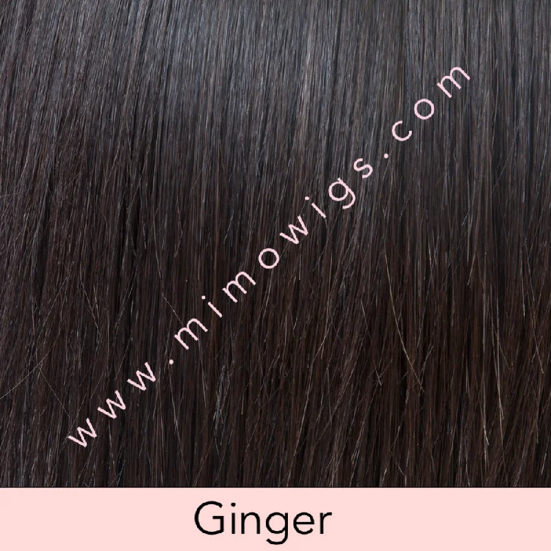 Included / GINGER • 4/6 |   A blend of darkest brown w/ Med Dk brown / Average