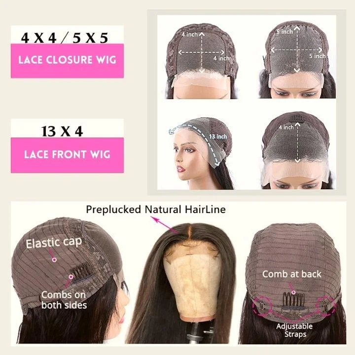 Hot Pink Bob Wig Human Hair HD Lace Front Wigs Short Bob Lace Frontal Wigs for Black Women Pre Plucked Glueless Wig----Geeta Hair