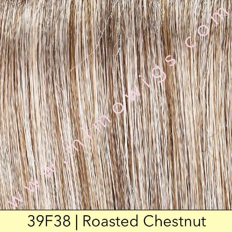 Excluded / 39F38 • ROASTED CHESTNUT | Light Natural Ash Brown w/ 75% Grey Front graduating to Med Brown with 35% Grey Nape / Average