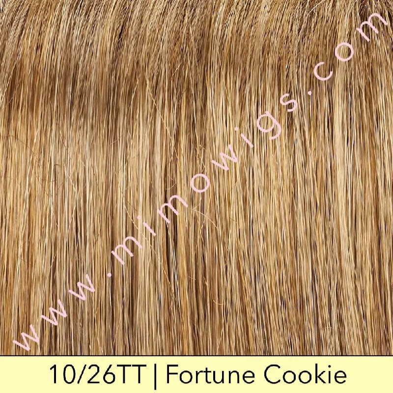 Excluded / 10/26TT • FORTUNE COOKIE | Light Brown & Med Red-Gold Blonde Blend with Light Brown Nape / Petite