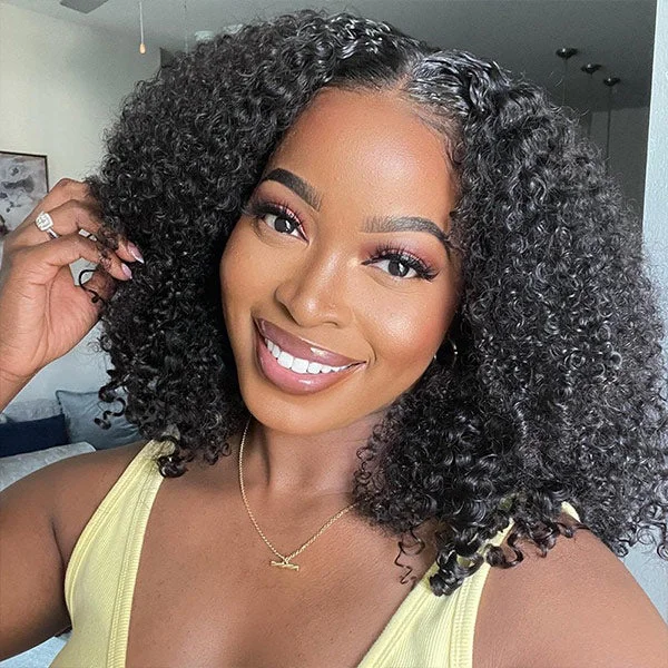 Clearance Sale | Kinky Curly Pre-cut HD Lace Wear Go Glueless Wigs