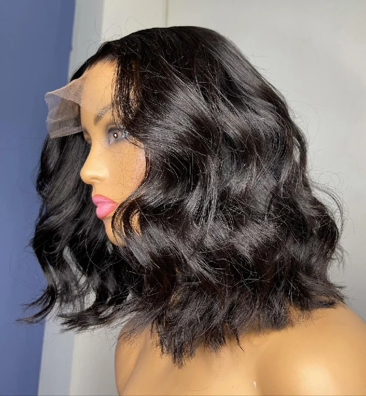 Kitty | Virgin Human Hair BOB 13x4 Lace Front Wig | Body Wave