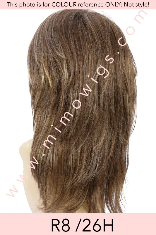 Included / R8 /26H ••• Golden Brown with Golden Blonde Highlights / AVERAGE