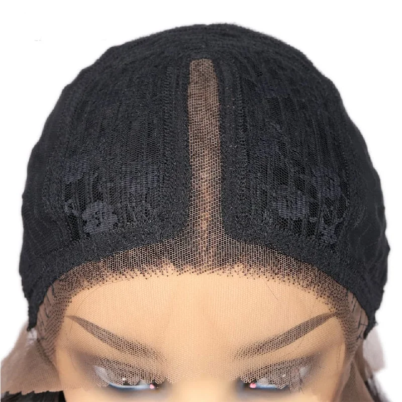 Loose Deep Short Bob T-Part Lace Front Wig