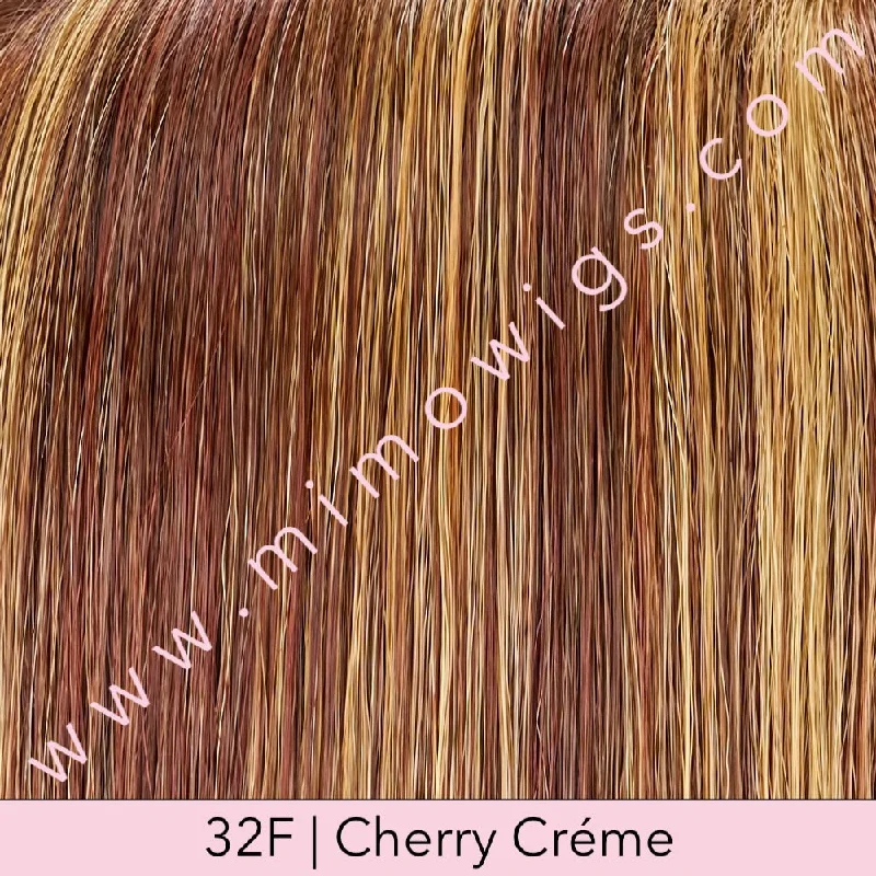 Excluded / 32F  • CHERRY CRÉME | Med Red & Med Red-Gold Blonde Blend w/ Med Red Nape / Average