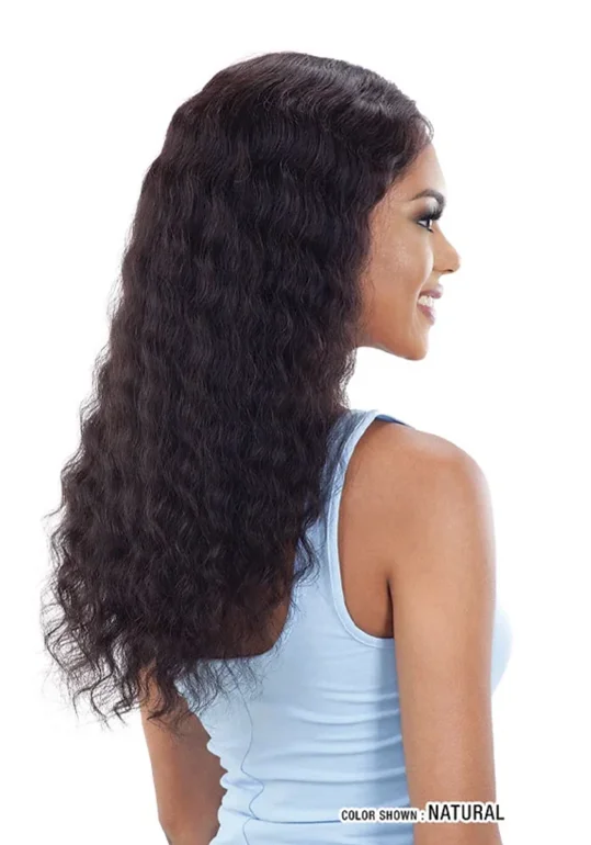 MAYDE LACE and LACE 100% Human Hair Wig - NATURAL LOOSE CURL