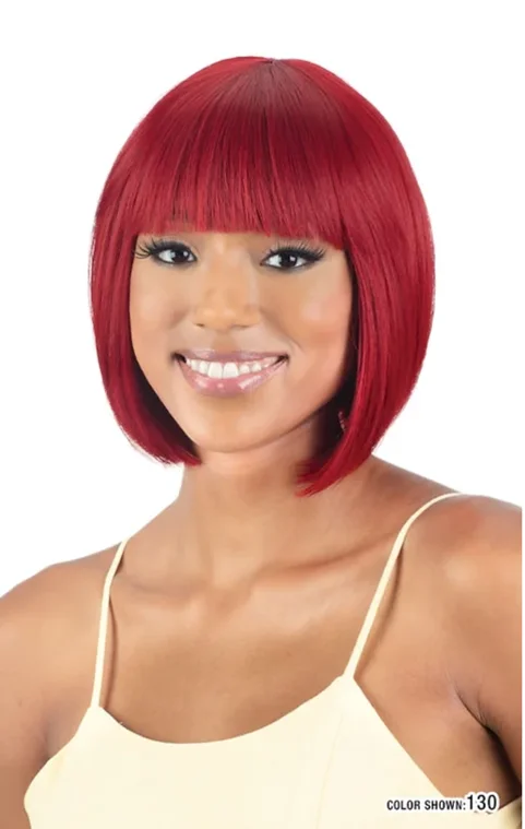 MAYDE MOCHA 100% Human Hair Blend Wig- PEACH