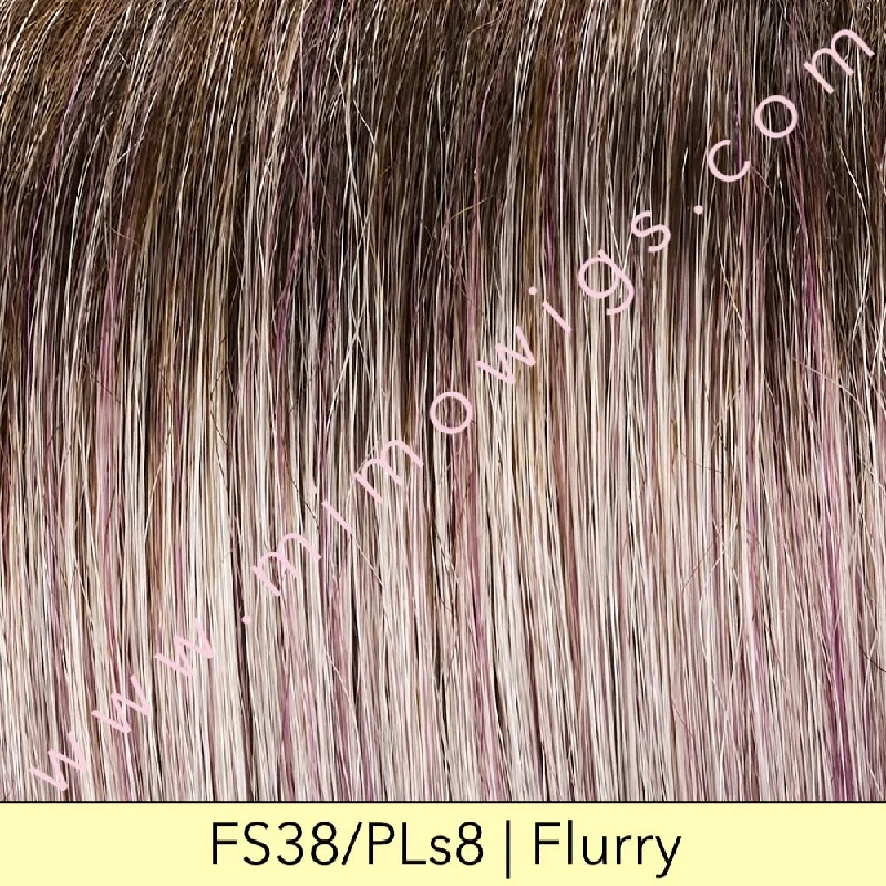 Excluded / FS38/PLs8 • FLURRY | light grey brown blended with plum and shaded with a light brown root / Average