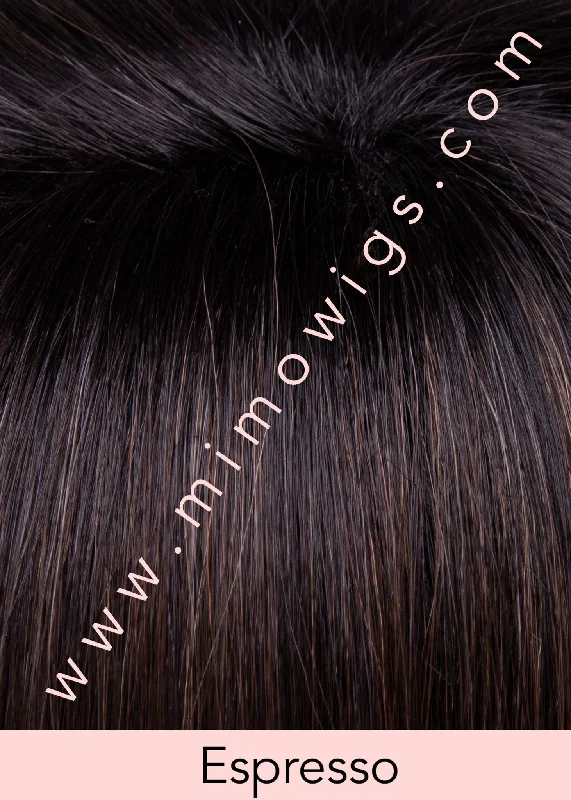 Included / ESPRESSO ••• A cool multi dimensional medium brown with darkest brown roots