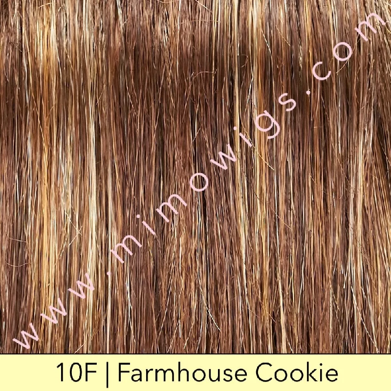 Excluded / 10F • FARMHOUSE COOKIE | Light Brown with Light Gold Blonde Highlights / Average