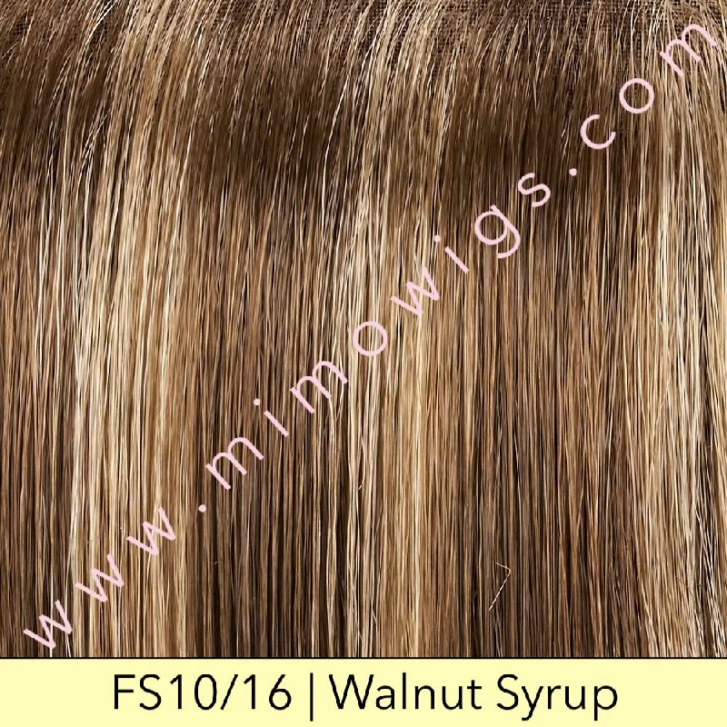 Excluded / FS10/16 • WALNUT SYRUP | Light Brown w/ Natural Blonde Bold Highlights / Average