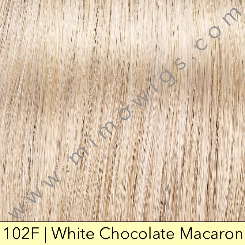 Excluded / 102F • WHITE CHOCOLATE MACARON | Pale Platinum Blonde with Pale Natural Gold Blonde Blend / Average