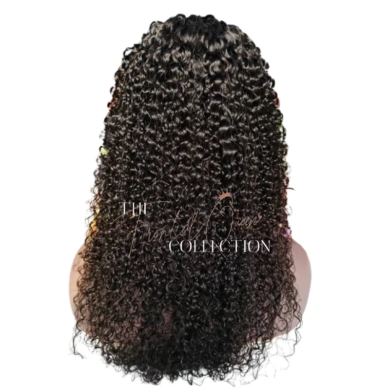 Newbie Cambodian Kinky Curly Frontal Wig