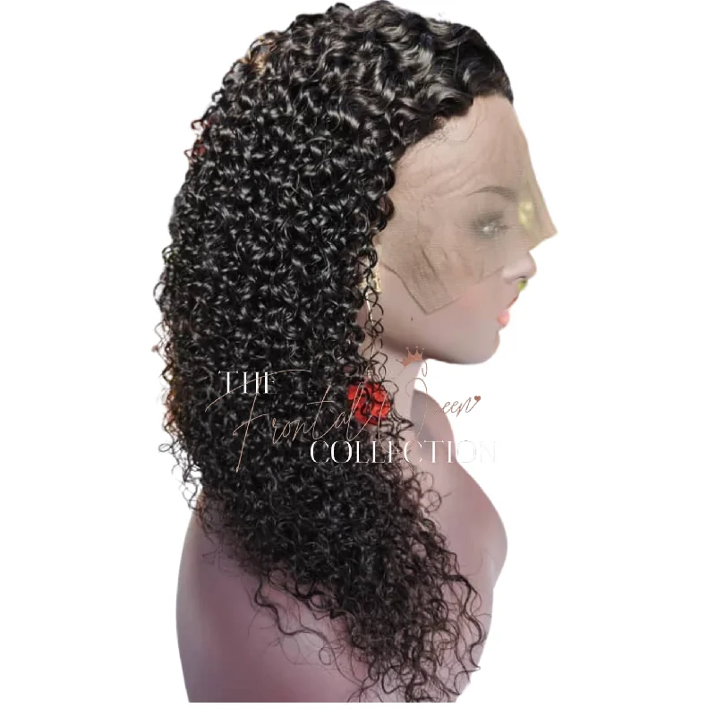 Newbie Cambodian Kinky Curly Frontal Wig