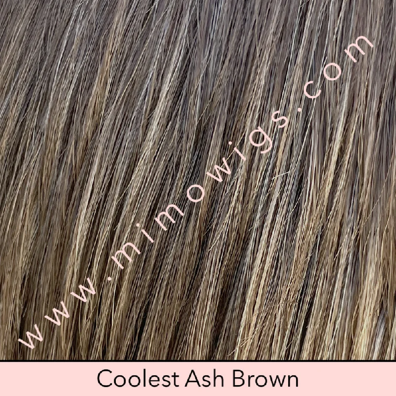 Included / COOLEST ASH BROWN | 8/14 |  Unrooted shade - a combination of Lt ash brown w/ cool medium brown & a hint of subtle fine dark blonde / Average