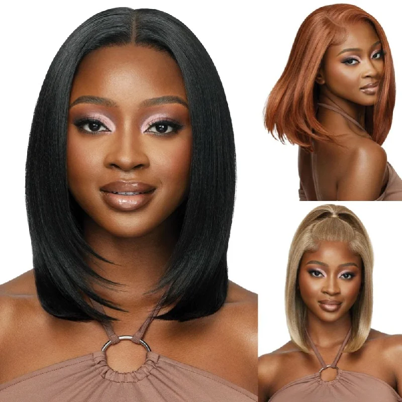 Outre 5x5 HD Lace Closure Wig - HHB-Natural Yaki 14""