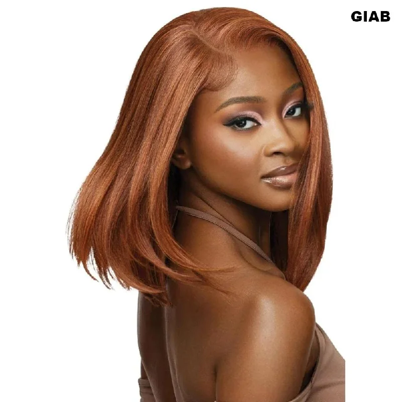 Outre 5x5 HD Lace Closure Wig - HHB-Natural Yaki 14""