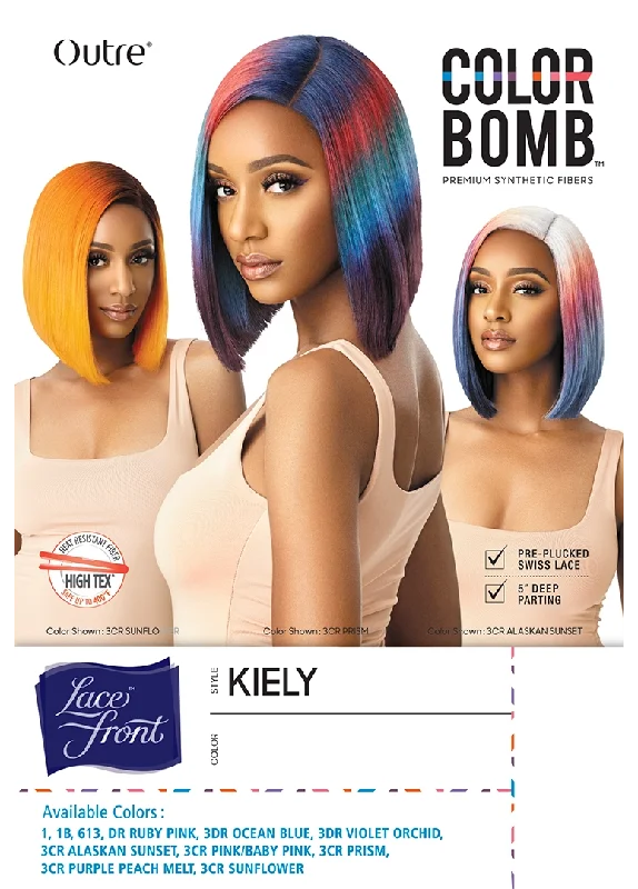 OUTRE - COLOR BOMB LACE FRONT WIG - KIELY