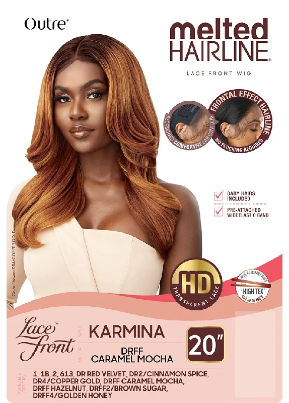 OUTRE - MELTED HAIRLINE LACE FRONT WIG - KARMINA 20""