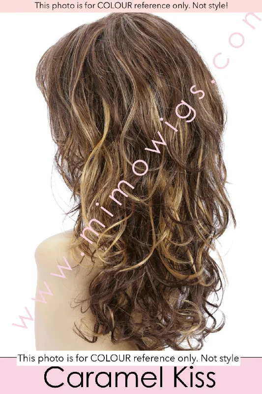 Included / CARAMEL KISS ••• Golden Brown with Light Copper Blonde Highlights / Petite