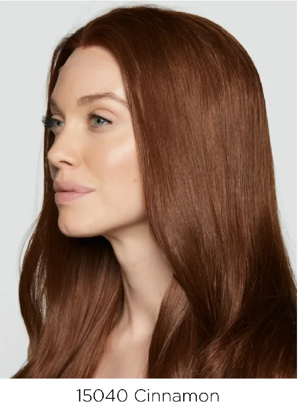 Excluded / 15040 • CINNAMON | Toasted medium ginger base with no highlights or lowlights. Unrooted. / M (Medium) • Length 05LY